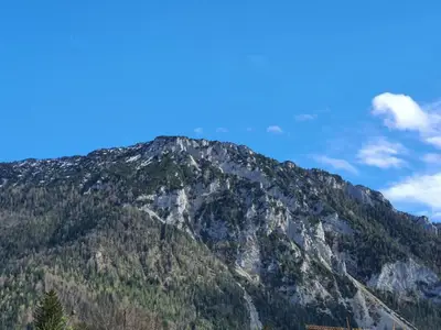 Blick von Terasse auf Rauschberg