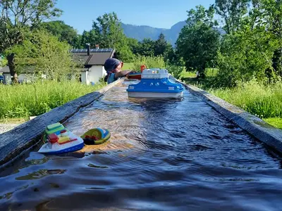 Wasser pritscheln geht immer