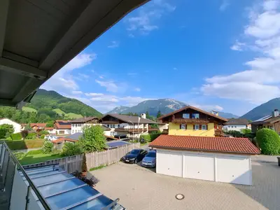 Blick vom Balkon
