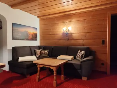 Wohnzimmer für kuschelige Stunden mit Schlafcouch