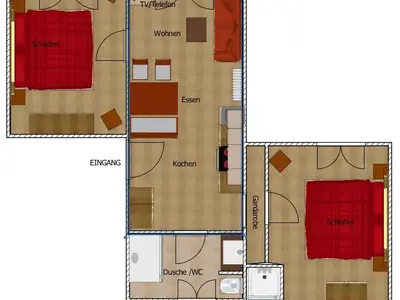 Grundriss Wohnung Rauschberg