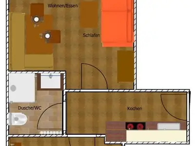 Grundriss Wohnung Kienberg