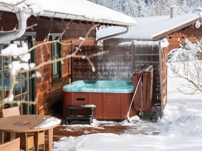 Whirlpool auf der Terrasse