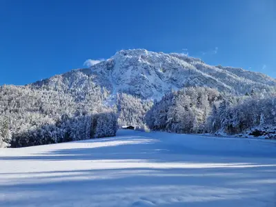Bergkulisse im Winter