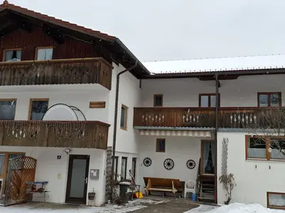 Haus im Winter