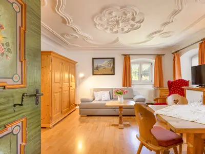 Ferienwohnung Enzian Wohnzimmer