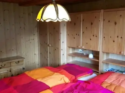 Schlafzimmer vom Fenster aus