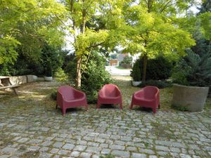 Altmühltal - Ferienwohnung Rödermühle, Saal-Donau, Terrasse (1)