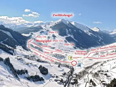 Ferienwohnung für 3 Personen (25 m²) in Hinterglemm 3/10