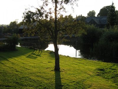 Abendstimmung am Teich