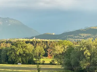 Abendstimmung vom Balkon gesehen
