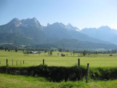 Ausblick hinterm Haus