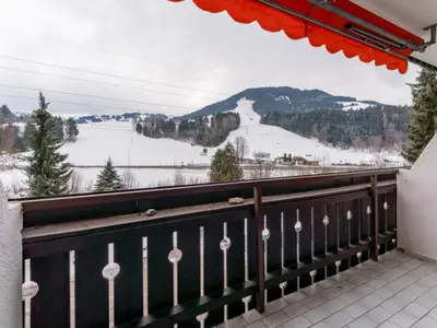 Aussicht vom Ferienhaus [Winter]