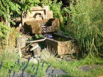 Brunnen im Garten