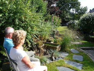 Relaxen am Brunnen