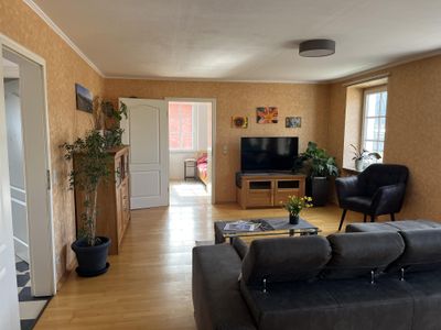 Ferienwohnung Burgblick Saarburg - Wohnzimmer (1)