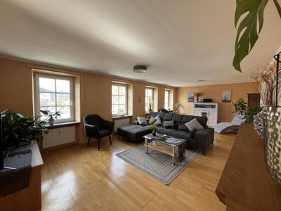 Ferienwohnung Burgblick Saarburg - Wohnzimmer (2)