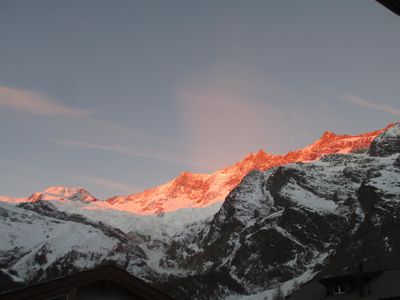 Sonnenaufgang Mischabelkette