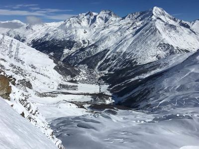 Saas-Fee im Hochwinter