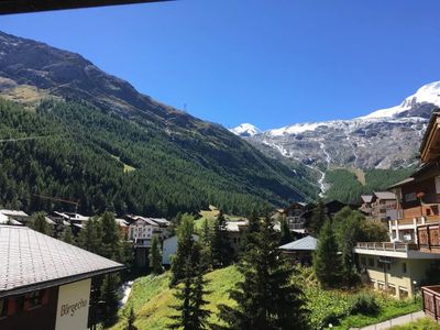 Aussicht vom Ferienhaus Mikado, Sommer