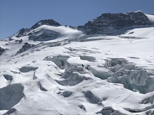 Gletscherblick Längfluh