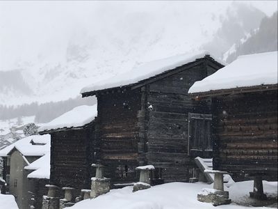 Stadel in Saas-Fee Dorf