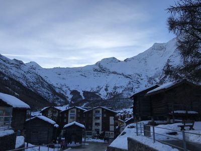 Saas-Fee Abendstimmung