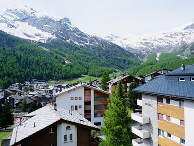 Blick auf den Balkon