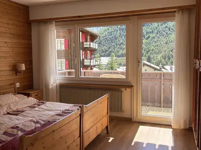 Schlafzimmer I mit Doppelbett
