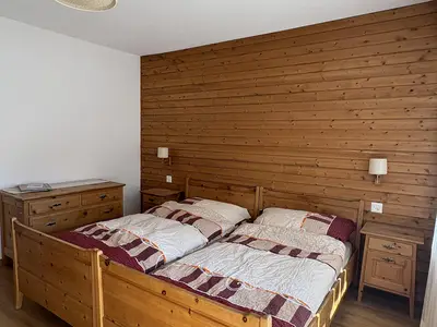 Schlafzimmer I mit Doppelbett