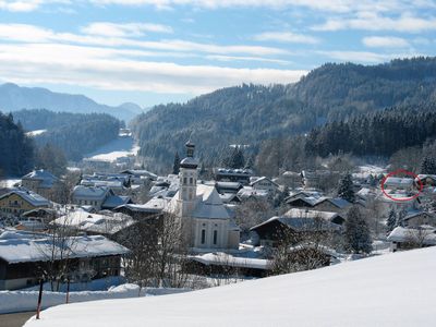 Blick auf das Haus