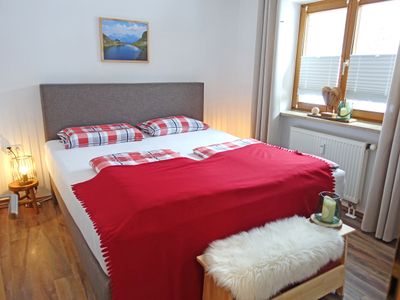 Schlafzimmer Ferienwohnung Murmeltier