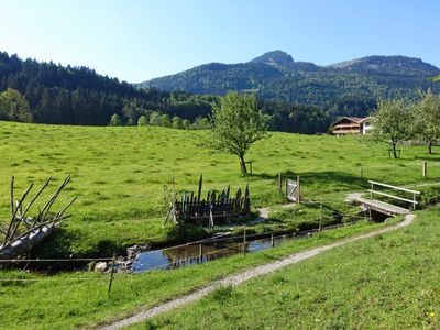 Kneippbecken im Bach