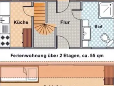 Ferienwohnung für 4 Personen (55 m²) in Sagard 8/9