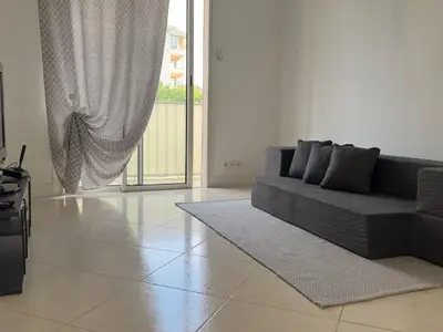 Zusätzlicher Schlafbereich im Wohnzimmer