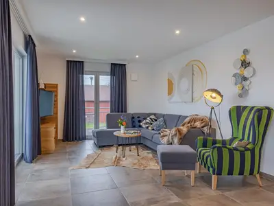 Wohnbereich mit Balkon