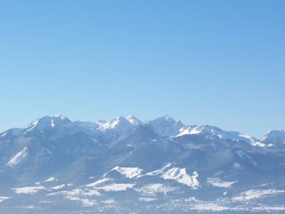 Panoramablick vom Balkon