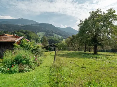 Blick vom Balkon