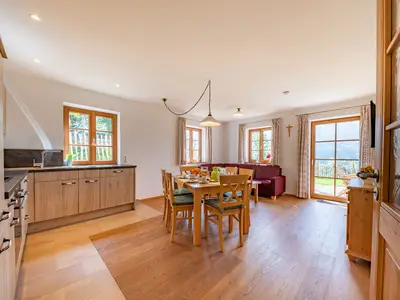 Wohnküche Fewo Heuberg