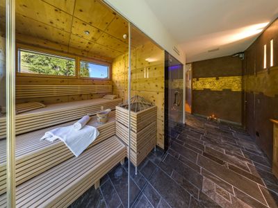 Wellnessbereich Bergpanorama Sauna