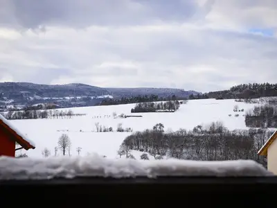Aussicht vom Balkon