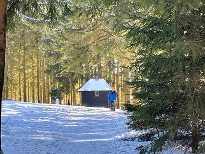 Winterwandern in St. Peter, Vogesenkapelle