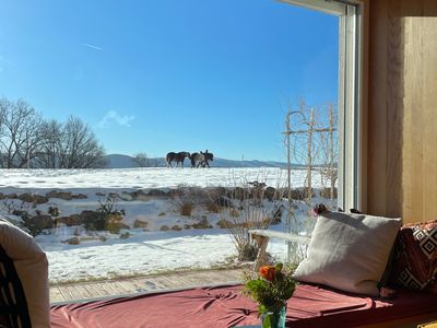 Sitzfenster im Vorfrühling