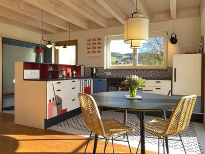 KITCHEN, INSIDE, OUTSIDE