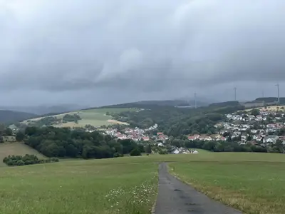 Blick auf Hoof
