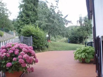 Einfahrt und Wohnungseingang