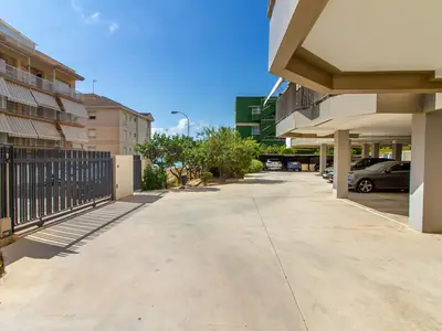 outside