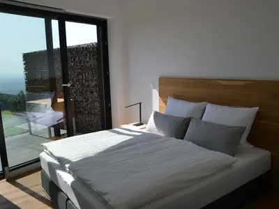 Schlafzimmer mit Aussicht