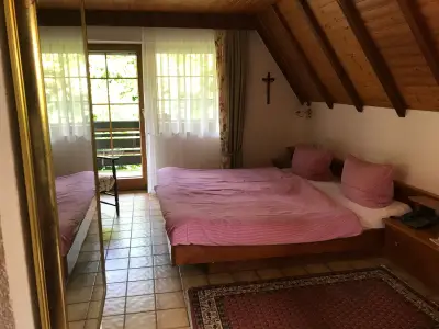 BEDROOM, INSIDE, OUTSIDE