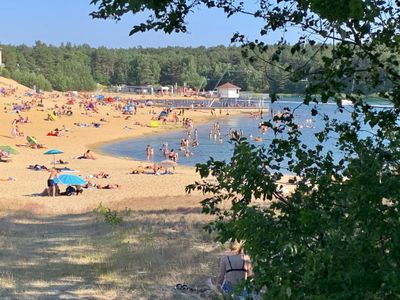 Badevergnügen am See mit tollem Sandstrand